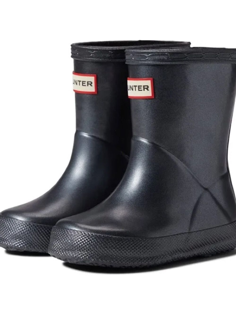 Hunter Kids Black Waterproof Boots